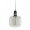 Normann Copenhagen Amp Pendant Light Small Smoke Black