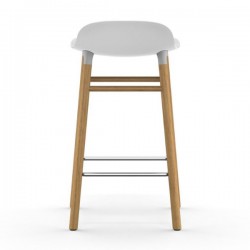 Normann Copenhagen Form Stool 65cm Oak Legs 