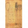 Alessi Rundes Table Fork