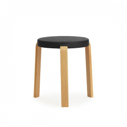 Normann Copenhagen Tap Stool Oak Black