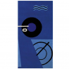 ClassiCon Blue Marine Rug, Eileen Gray 1925 – 1935 