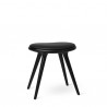 Mater Low Stool Black Stained Beech