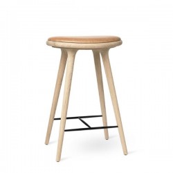 Mater High Stool Oak Natural Soap Finish 69cm