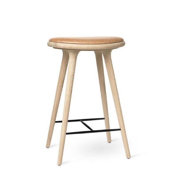 Mater High Stool Oak Natural Soap Finish 69cm