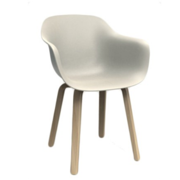 Magis Substance Armchair Wooden Legs