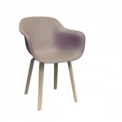 Magis Substance Armchair Wooden Legs