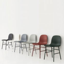 Normann Copenhagen Form Armchair Steel Legs