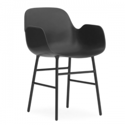 Normann Copenhagen Form Armchair Steel Legs 