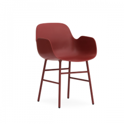 Normann Copenhagen Form Armchair Steel Legs 