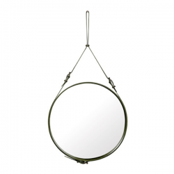 Gubi Adnet Mirror Olivr Green