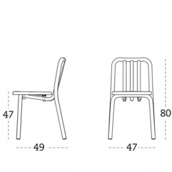 Mobles 114 Tube Chair 