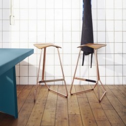 ClassiCon Triton Bar Stool Copper Base