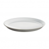 Alessi Tonale Small Plate in Stoneware Light Grey 