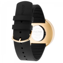 Picto Watch Black/Gold