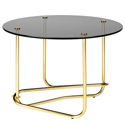 Gubi Matégot Lounge Table Smoked Glass