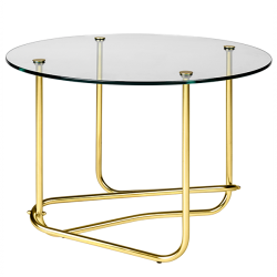 Gubi Matégot Lounge Table Clear Glass