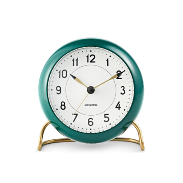 Rosendahl Station Table Clock Green 