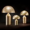 Oluce Atollo Gold Table Lamps