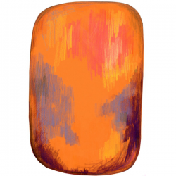 Moooi Scribble Orange Signature carpet 