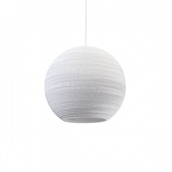 Graypants Moon Lamp Scraplights White