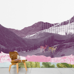 Domestic Mont Rose Wallpaper