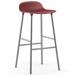 Normann Copenhagen Form Barstool Steel 75cm