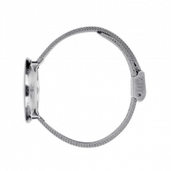 Arne Jacobsen Roman Watch White Dial, Steel Mesh