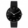 Arne Jacobsen City Hall Watch Black, Black Mesh