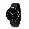 Arne Jacobsen City Hall Watch Black, Black Mesh