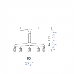 Lapalma Lab Stool 572 