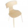 Lapalma Fedra Chair Wooden Legs 