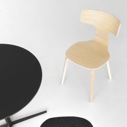 Lapalma Fedra Chair Wooden Legs 