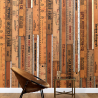 NLXL Lab Printed Rulers Wallpaper by Mr & Mrs Vintage