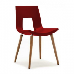 Tonon Nine Eighteen Chair Wooden Legs 