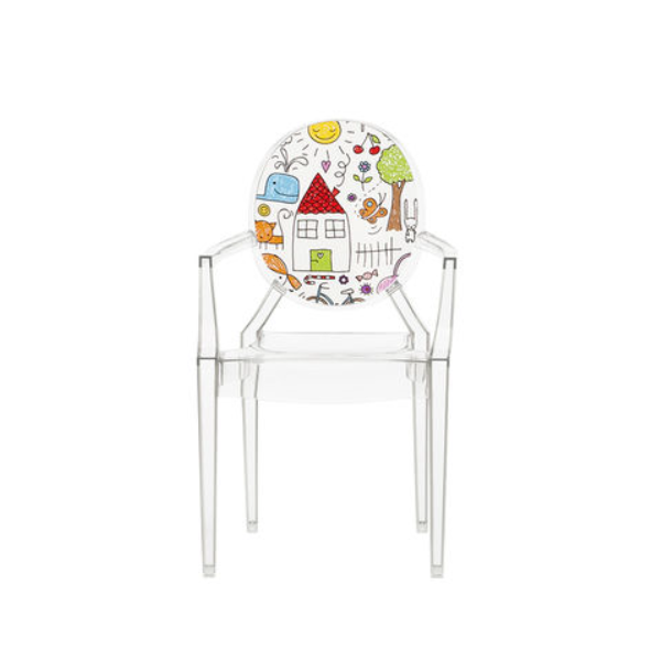 Kartell Lou Lou Ghost Chair Sketches