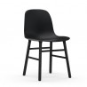 Normann Copenhagen Form Chair Black Legs 