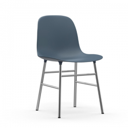 Normann Copenhagen Form Chair Chrome Legs 