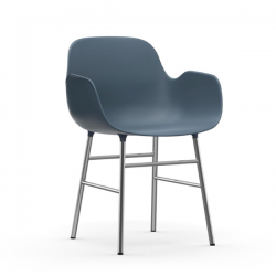 Normann Copenhagen Form Armchair Chrome Legs