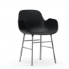 Normann Copenhagen Form Armchair Chrome Legs