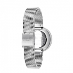 Picto Watch White, Steel Mesh
