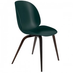 Gubi Beetle Chair Unupholstered Shell Wood Base