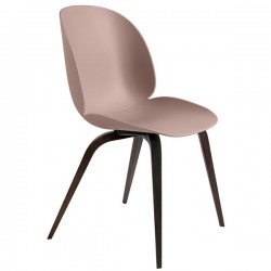 Gubi Beetle Chair Unupholstered Shell Wood Base