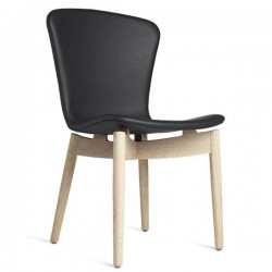 Mater Shell Dining Chair | Ultra Black 