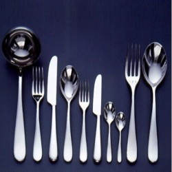 6 Pieces Alessi 5180/2 Table fork Nuovo Milano 