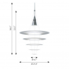 Louis Poulsen Enigma 545 Pendant Light