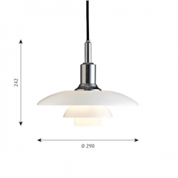 Louis Poulsen PH 3/2 Pendant Light