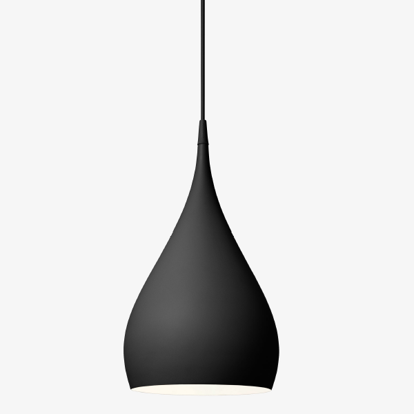 &Tradition Spinning Light Pendant BH1 Matt Black