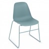 Crassevig Pola Light Chair Metal Legs Sled