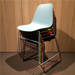 Crassevig Pola Light Chair Metal Legs Sled