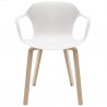 Fritz Hansen Nap Armchair Wooden Legs